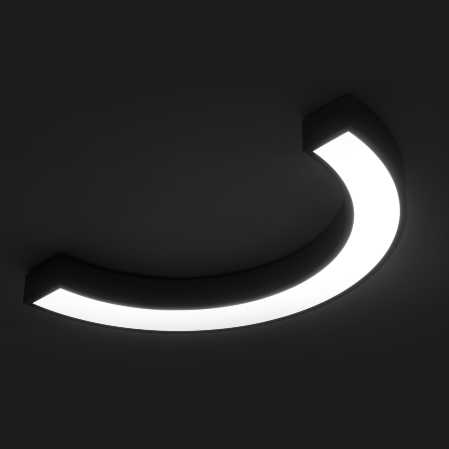 Geometric Arc LED - PXF Lighting
