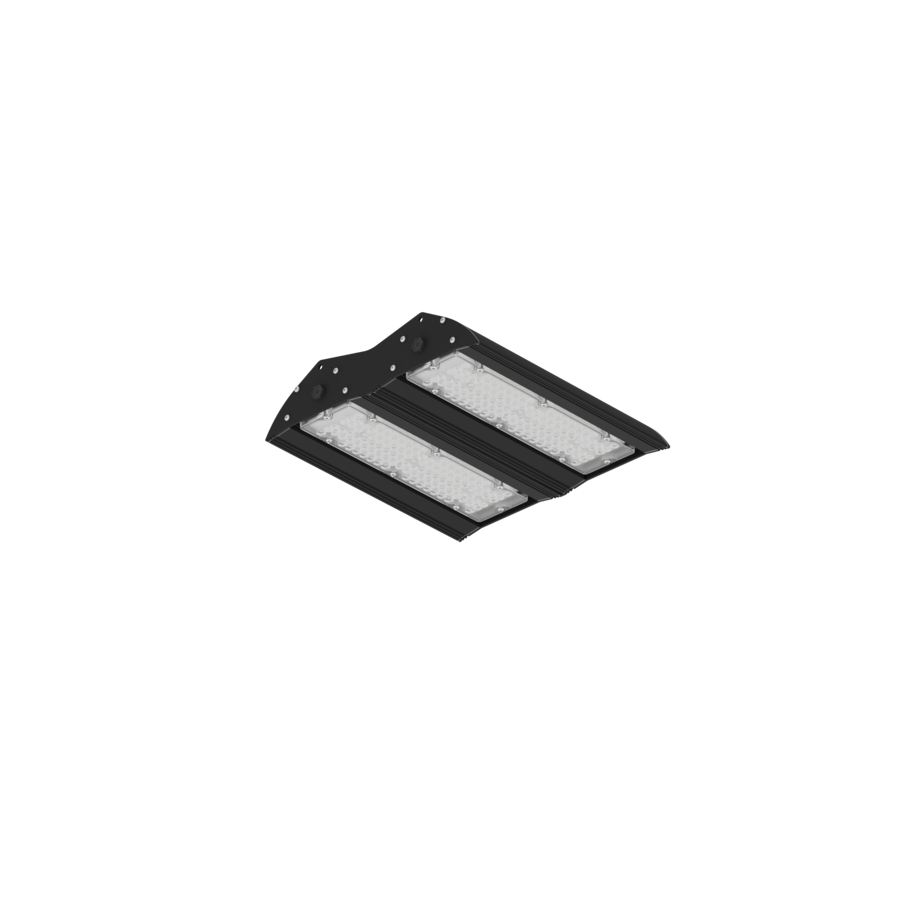 Hall LED 2X350 90° 97W 17045lm 840 LNS Black - PXF Lighting